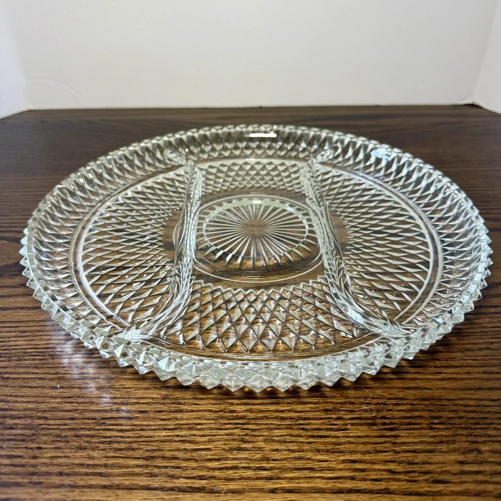 Vintage WEXFORD Style Relish Serving Tray Platter Plate 11